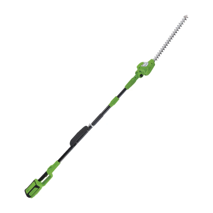 Long Reach Cordless Electric Hedge Trimmer 40V-Max Lithium-Ion Telescopic Extendable Pole 500mm Cutting Length