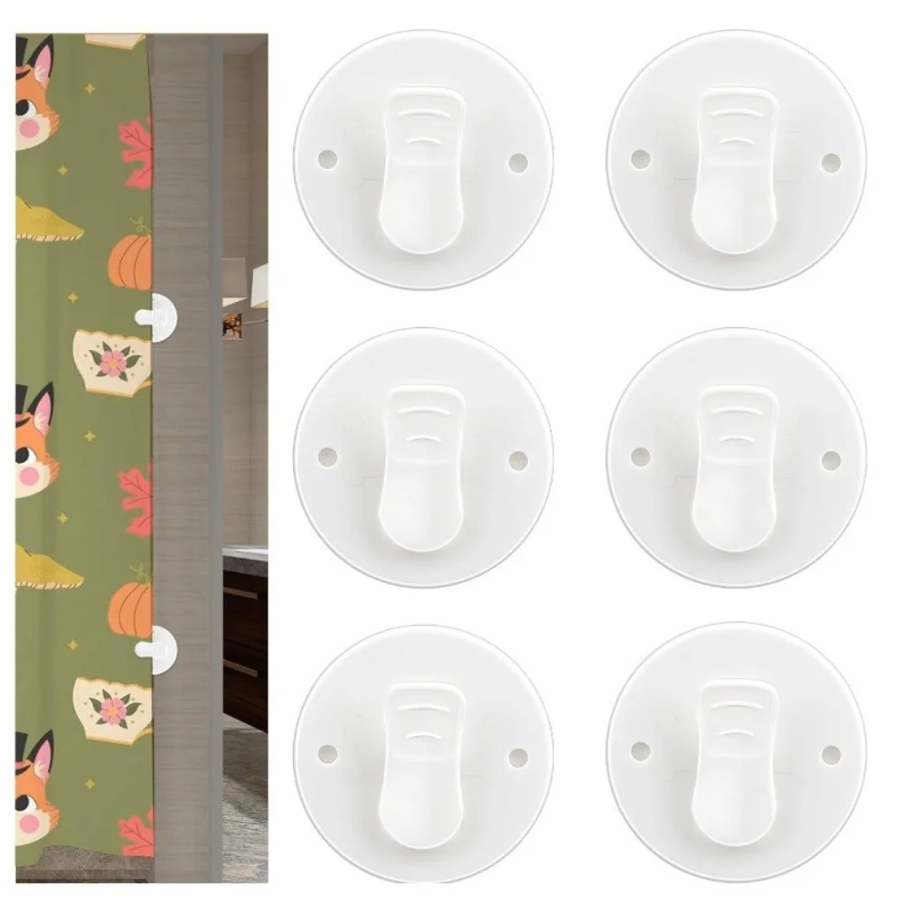 Versatile Bathroom Clip Solutions Shower Curtain Clips Shower Curtain Clips Repositionable Robust Plastic Construction
