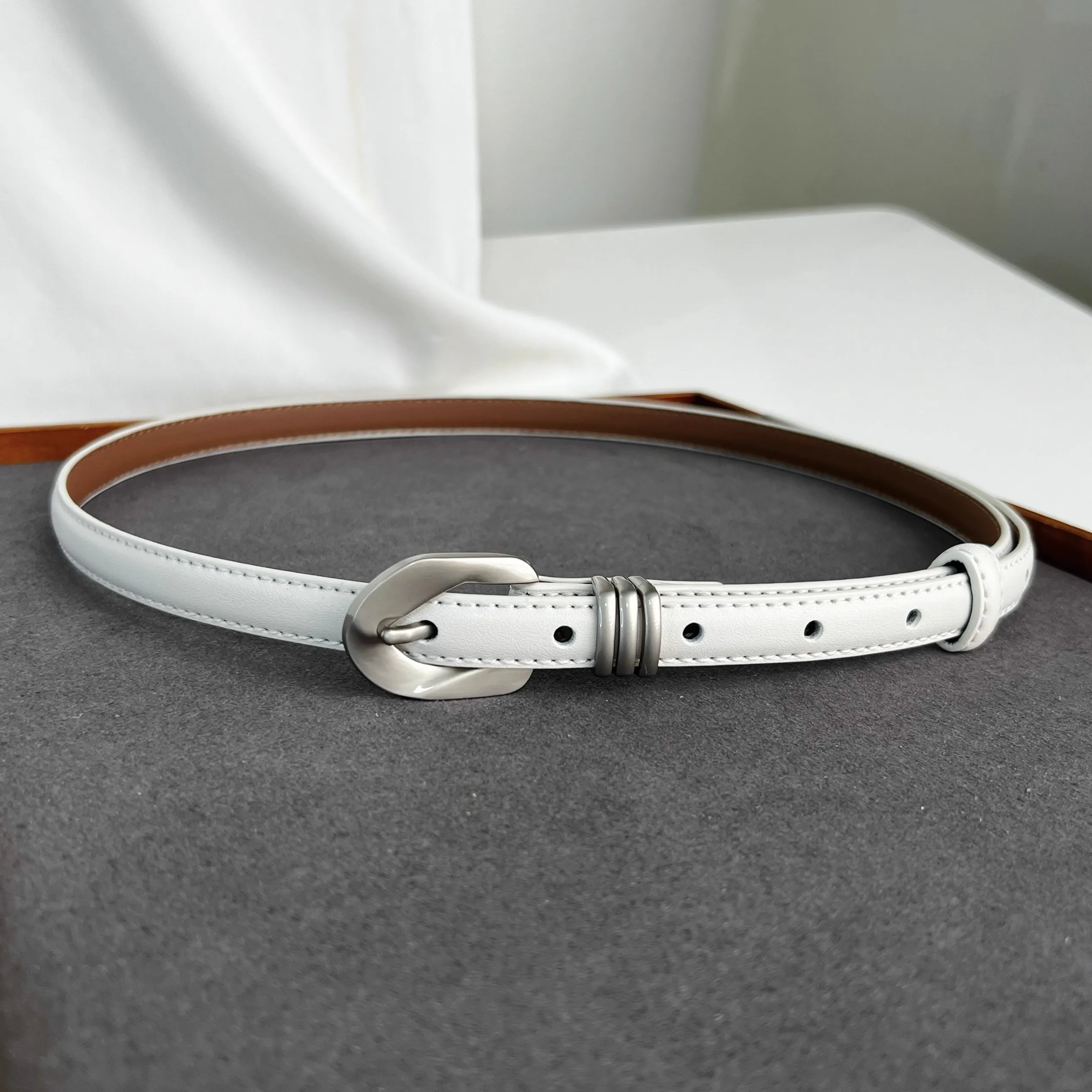 여성 패션 디자이너 빈티지 정품 가죽 코르셋 여성 Cummerbund 코트 허리띠 드레스 Decration 좁은 벨트 J759