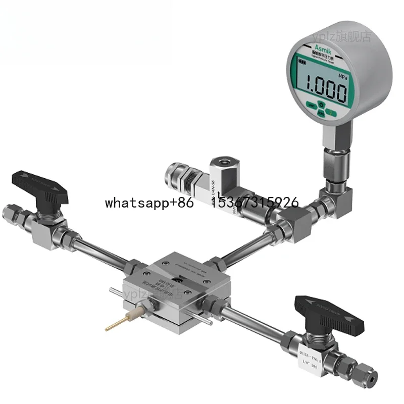 In situ Raman pressure three electrode battery evaluation test cell