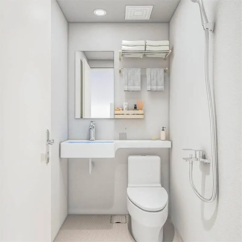 Integrated toilet Integrated bathroom Japanese integrated shower room Toilet bath dry and wet separation