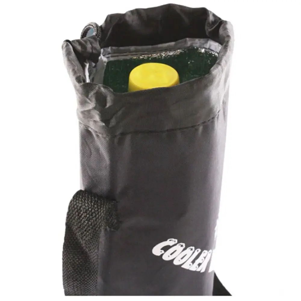 Capacity Traveling Insulated Cooler Bag Outdoor Camping Tote Bag Cooler Bags Water Bottle Bag Drawstring Water Bottle Pouch