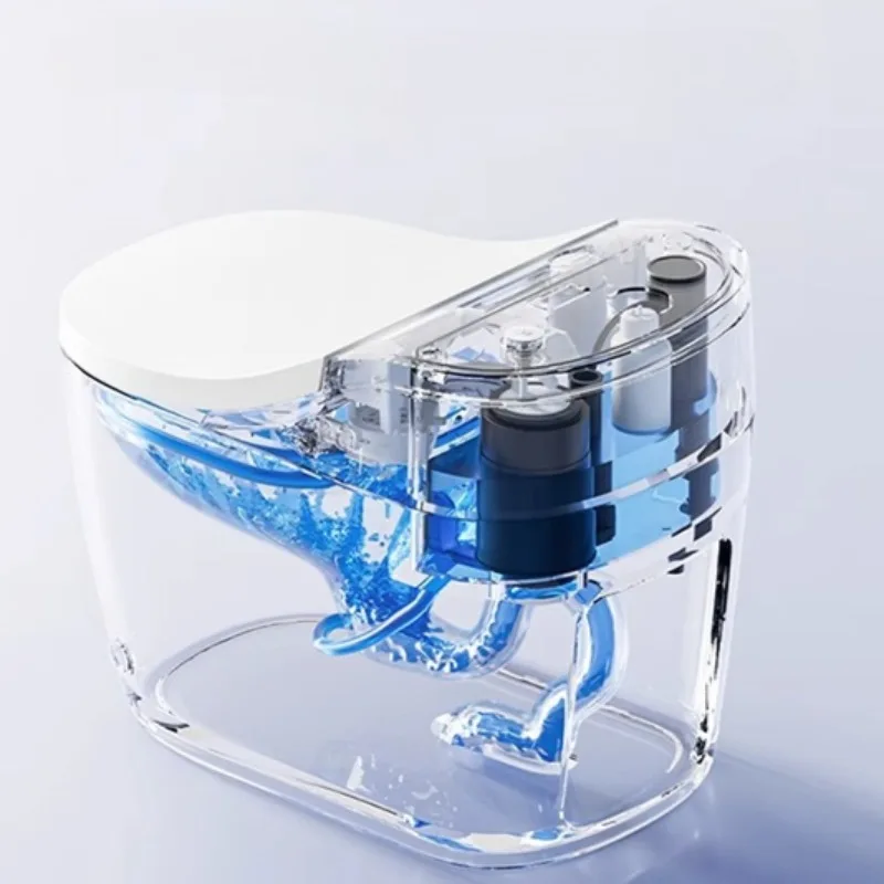 Bowl Cleaner Heat Smart Toiletbrilhoes Rond Schuim Combo Smart Toilet Design Esthetisch Sanita Inteligente Huismeubilair
