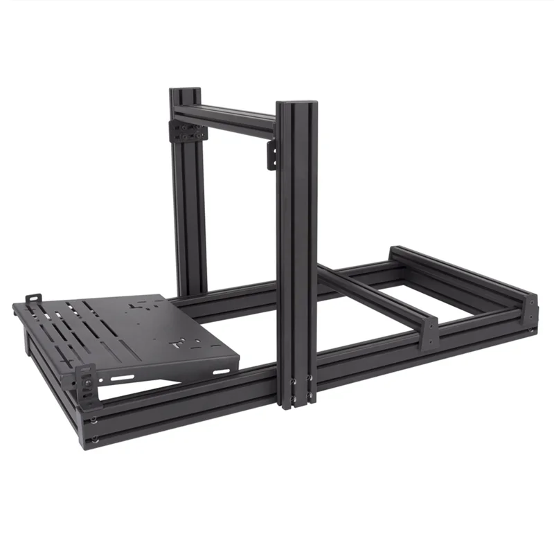 OEM Versione base Gioco Azionamento diretto Gioco Volante Profilo Staffa Simulatore Sedia Fai da te Sim Racing Cockpit Sim Rig con sedile