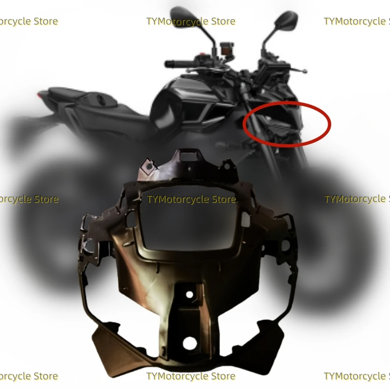 

Подходит для мотоциклов YAMAHA MT09 MT-09 MT 09 2025-2026: Аксессуары, нижняя крышка фары, нижний обтекатель