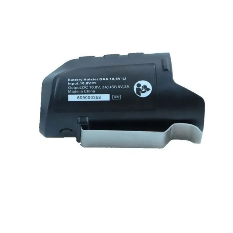 10.8V 12V Li-Ion แบตเตอรี่อะแดปเตอร์สําหรับ Bosch เครื่องมือไฟฟ้าอะไหล่ BHB120 USB Power Connector Charger HOLSTER อุปกรณ์ชาร์จ