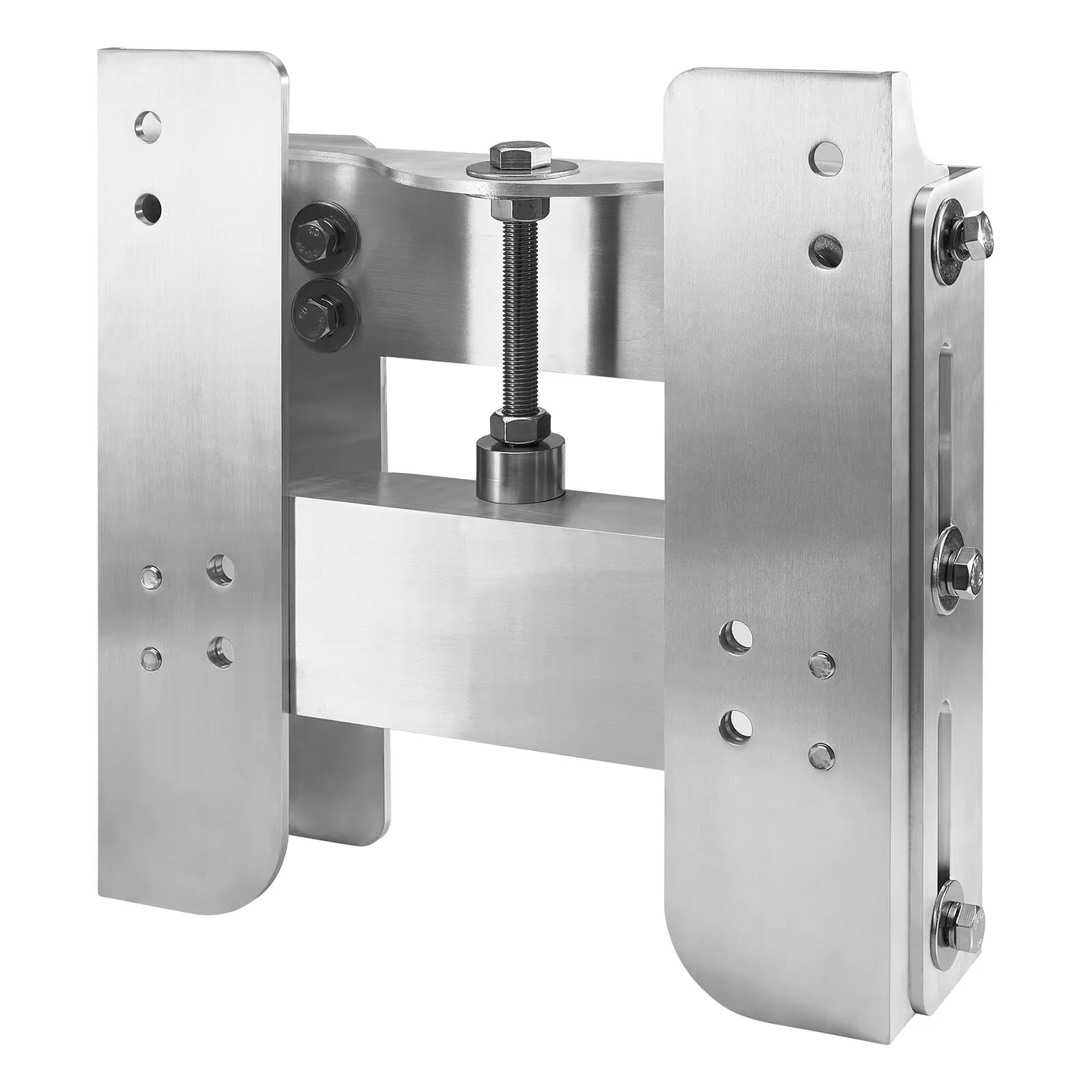 Winibo Marine Geanodiseerde Nautische Jackplate Buitenboordmotoren Bootmotor Hefbeugel 4-inch Setback, 4-inch Verticale Verlenging - afbeelding 1