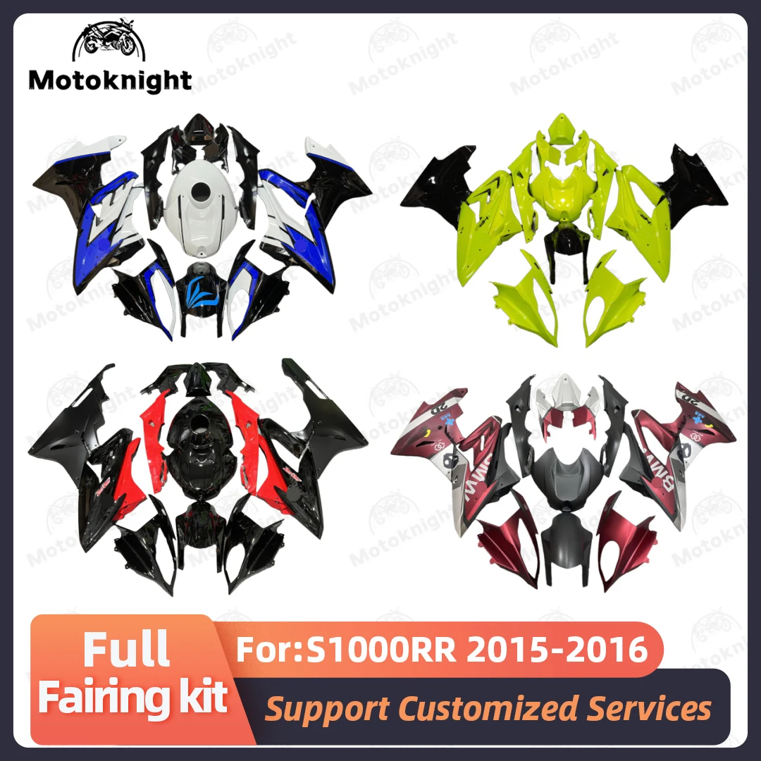 Fit For BMW S1000RR 2015 2016 Fairing Kit Full Set Motorcycle Fairings Painted Bodywork New ABS Plastic 4 Gifts