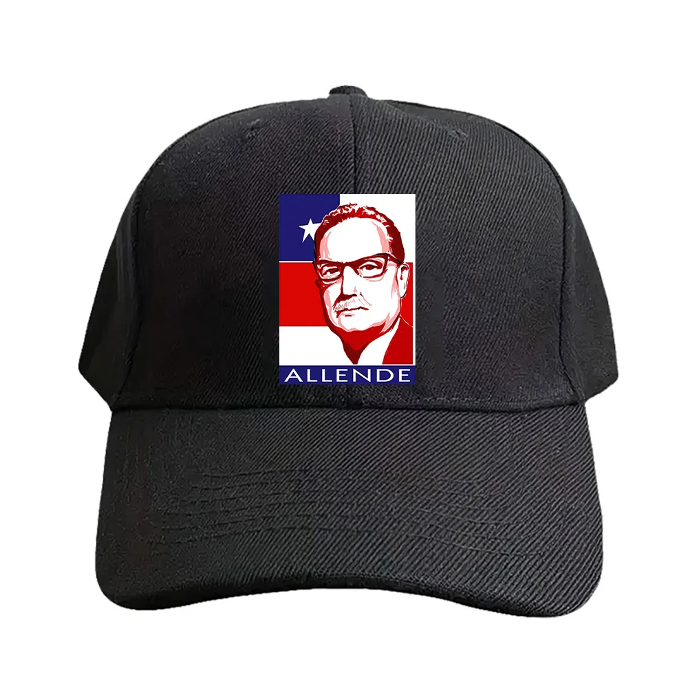 Salvador Allende Liberal Democracy Marxist Woman Man Summer Baseball Cap Adjustable with Curved Brim Protection Sun Hats