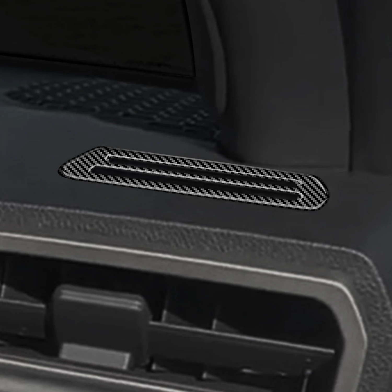 لتويوتا 4 عداء 2025 تاكوما 2024-2025 اكسسوارات السيارات ABS الداخلية الجبهة لوحة القيادة A/C تنفيس المخرج غطاء تراكب ديكور 2 قطعة #4