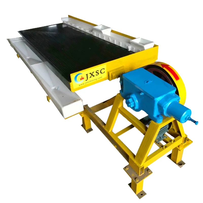 lowest price mini gravity separator vibration gold shaking shaker table for mining