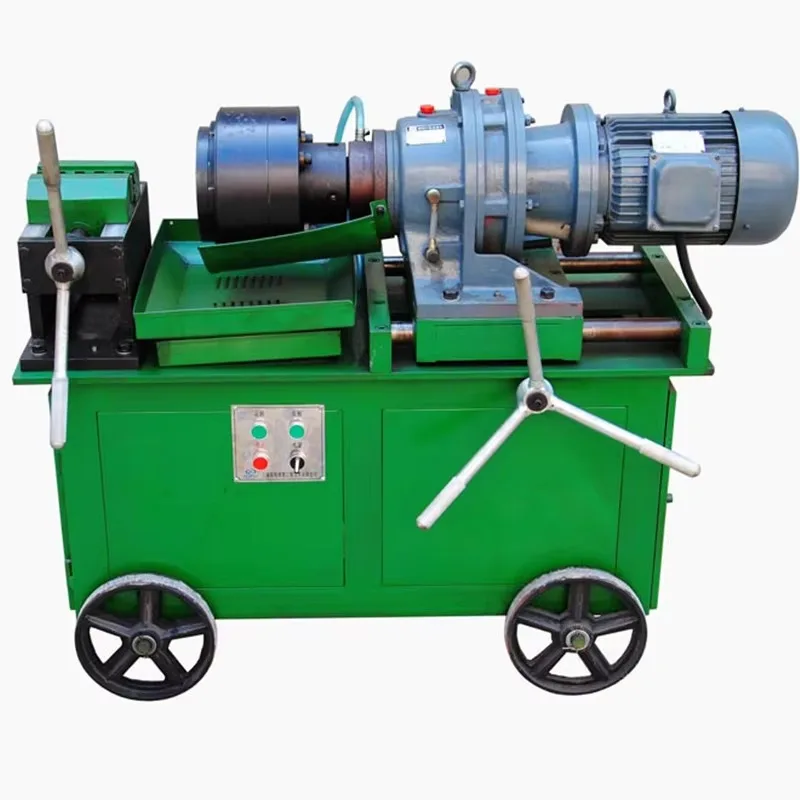 Semi-automatic Wire Rolling Machine Construction Machinery Steel Bar Threading Machine Automatic Rebar Thread Rolling Machine