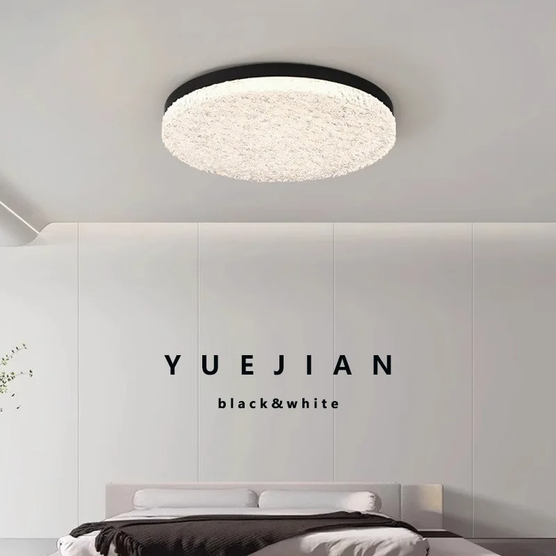 Italy Modern Led Ceiling Lamps Creative Ice Pattern Acrylic Indoor Lighting Bedroom Living Room Kitchen Light Fixture Home Decor