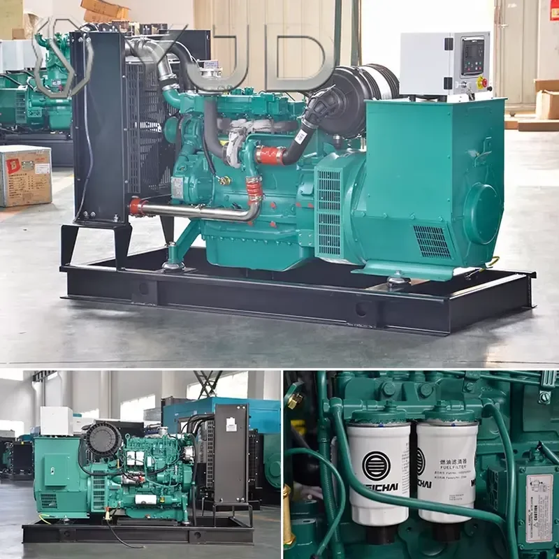YJD diesel Power Plant 120kw diesel Electrical Generator 150 Kva Weichai Generator Price 150kva 250kva 350kva 450kva 500kva