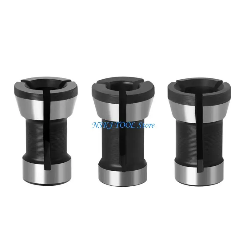 

L8RC 3Pcs Engraving Trimmers Collets Adapter Set for Woodworking and DIY Projects