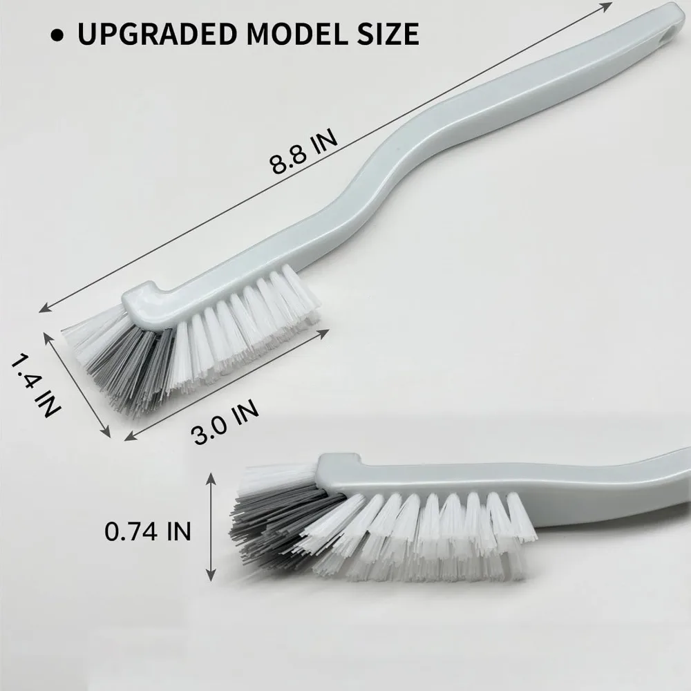 Angle Cleaning Brush for Sink, Dish Pot Pan Edges, Stiff Bristles for Deep Cleaning in Small Spaces - view 2