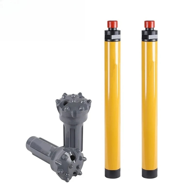 CIR110 Low Air Pressure 110A DTH Percussion Bits, Mine Rock Water Well Drilling Rig Bits