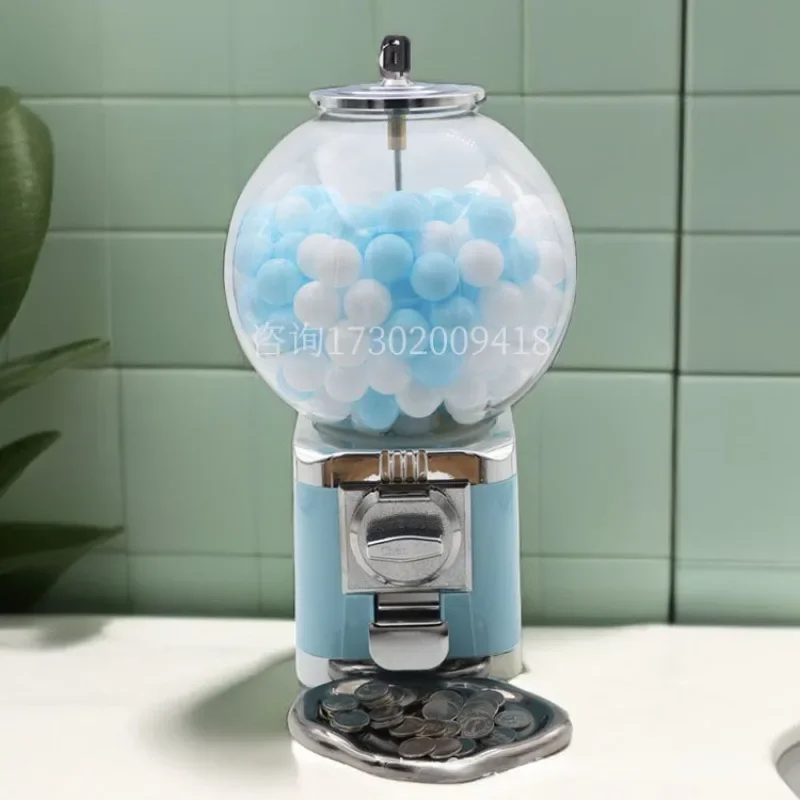 

Small Business Candy Machine Active Desktop Candy Gumball Dispenser Piggy Bank Openable Home Table Decor Accesoriz