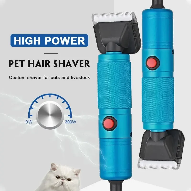 300W Electric Sheep Pet Hair Clipper Shearing Kit Shear Wool Cut Goat Hair Scissors Pet Animal Shearing Supplies Cut Machine