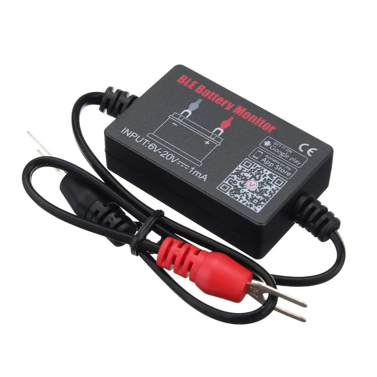 BM2 Battery Monitoring Mobile APP Bluetooth 4.0 Tester Diagnostic Instrument Battery Tester, suitable for all 6-20V vehicles