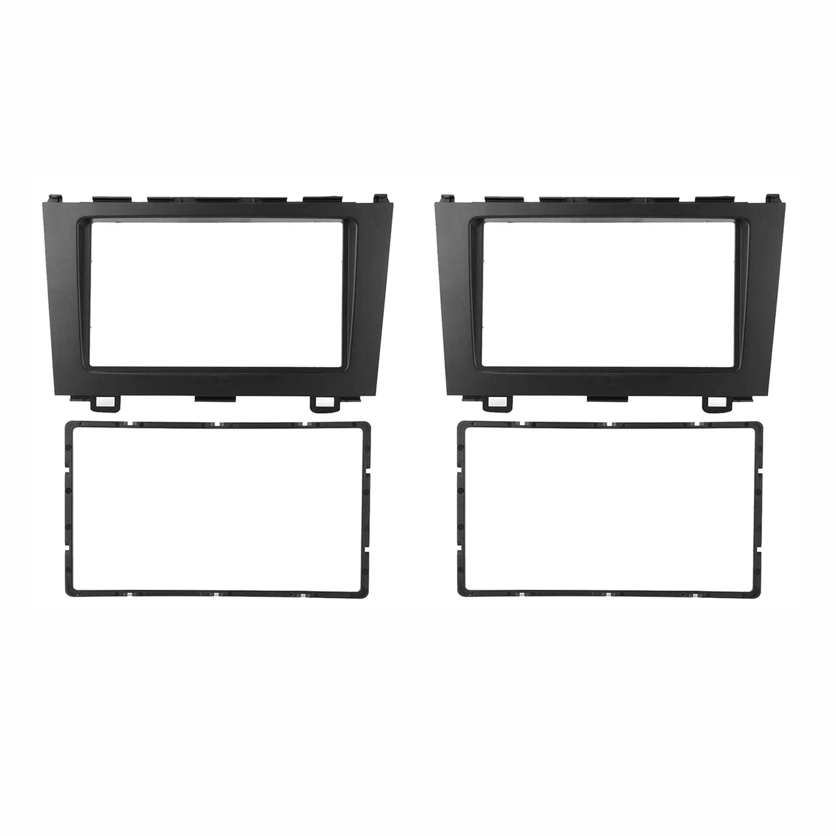 

3X 2 Din автомобильный DVD стерео радио Fascia Панель рамка для Honda CRV 07-10