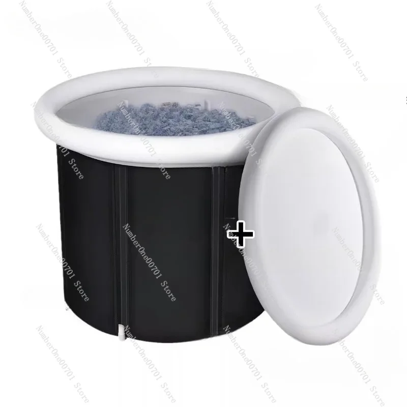 Ice Bath Bucket Folding Adult Bucket Household Inflatable Folding Bath Athlete Portable Ice Bath Bucket