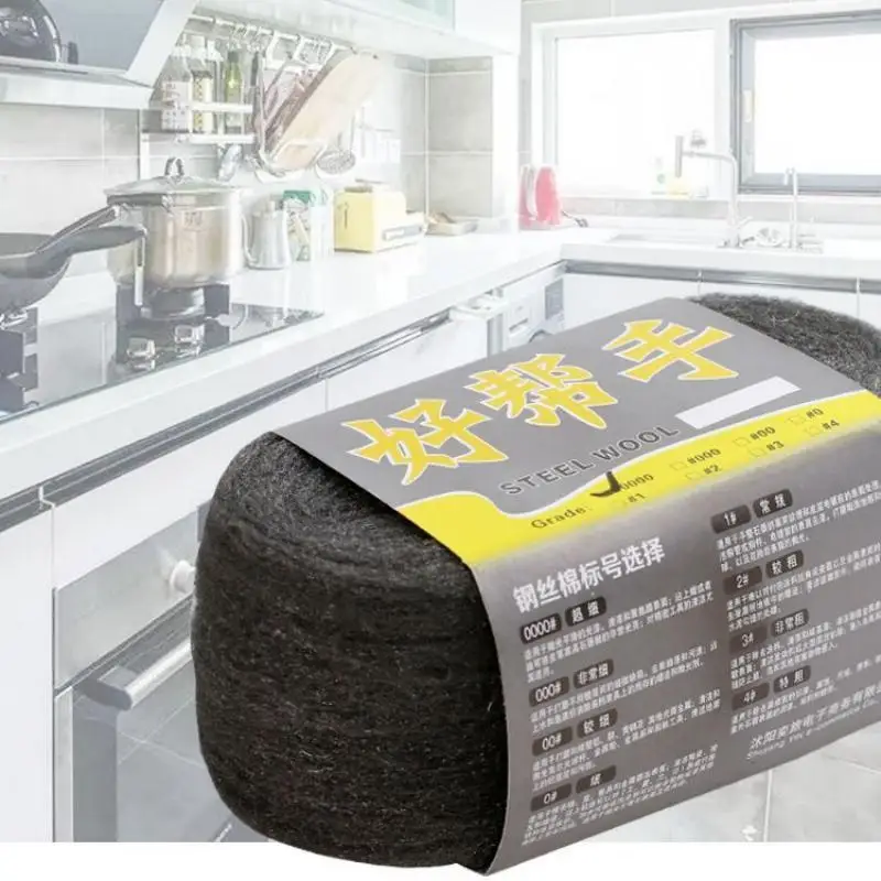 

Steel Wool Polishing Pads 1Pcs High Quality Wear Resistant for Home Cleaning Grinding DIY Construction Projects
