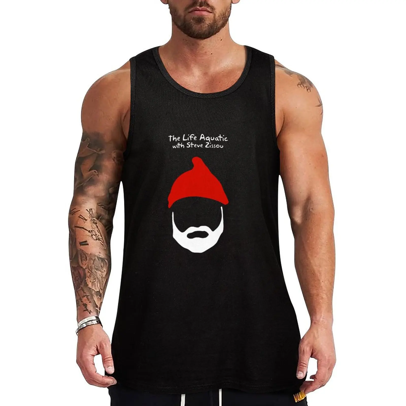 

The Life Aquatic with Steve Zissou Tank Top t-shirt Men's Men's summer clothes T-shirts men