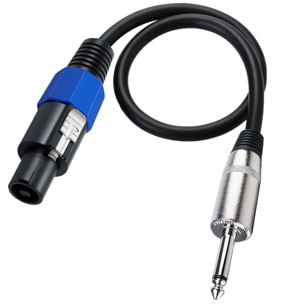 Speaker Cable Speakon Male Connector To 1/4\