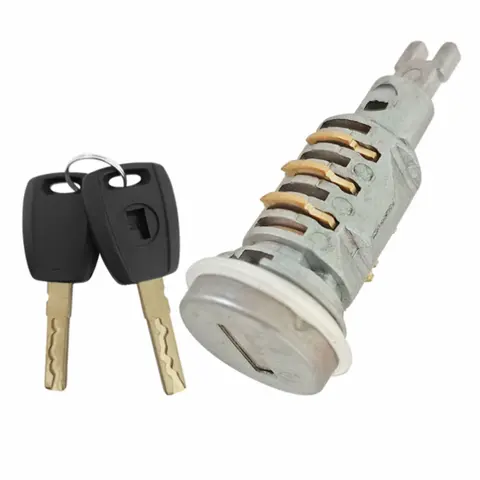 XIEAILI OEM Front Left Door Lock Barrel Cylinder For Fiat Ducato With 2Pcs Key
