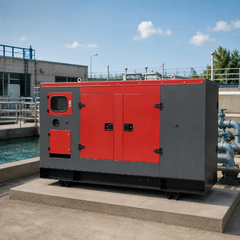 Electric Diesel Power Genset Generator Unit 10KW To 800KW Reliable Customized Electric Power Supply Unit