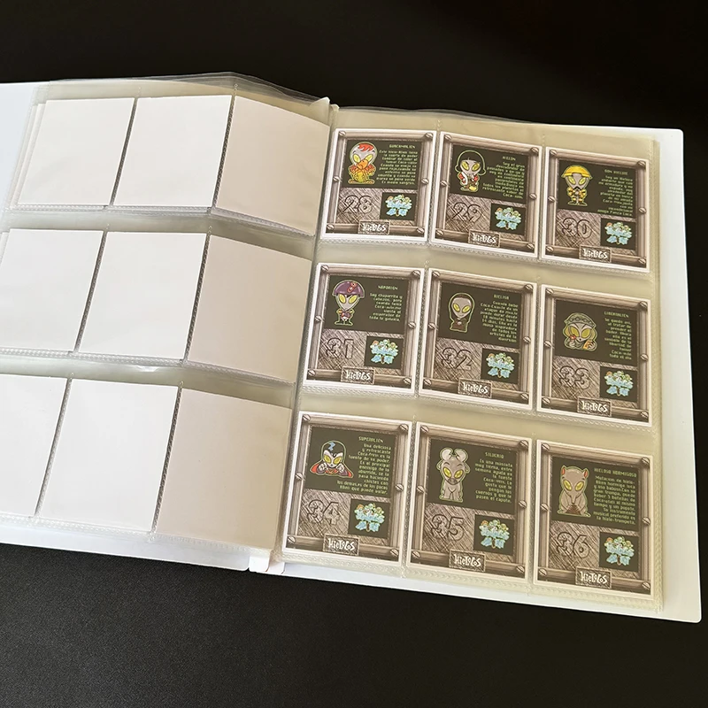 Lote De Tazos Sabritas Hielocos Alien 60 unidades de cartões e adesivos coleção de álbum completo presente de colecionador pode brilhar no escuro