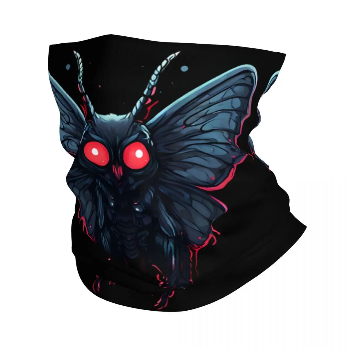 

Мужской шейный платок Mothman Moth, шейный платок, маска для лица из полиэстера