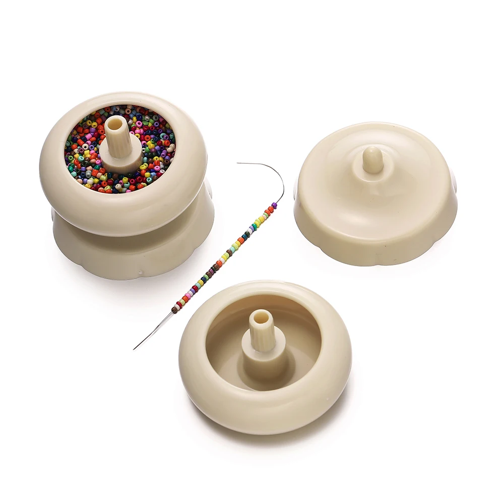1Pc Spinning Bead Bowl Waist Bead Spinner Quickly DIY Jewelry Making Beading Devices for Bead Bracelet Necklace Convenient Maker