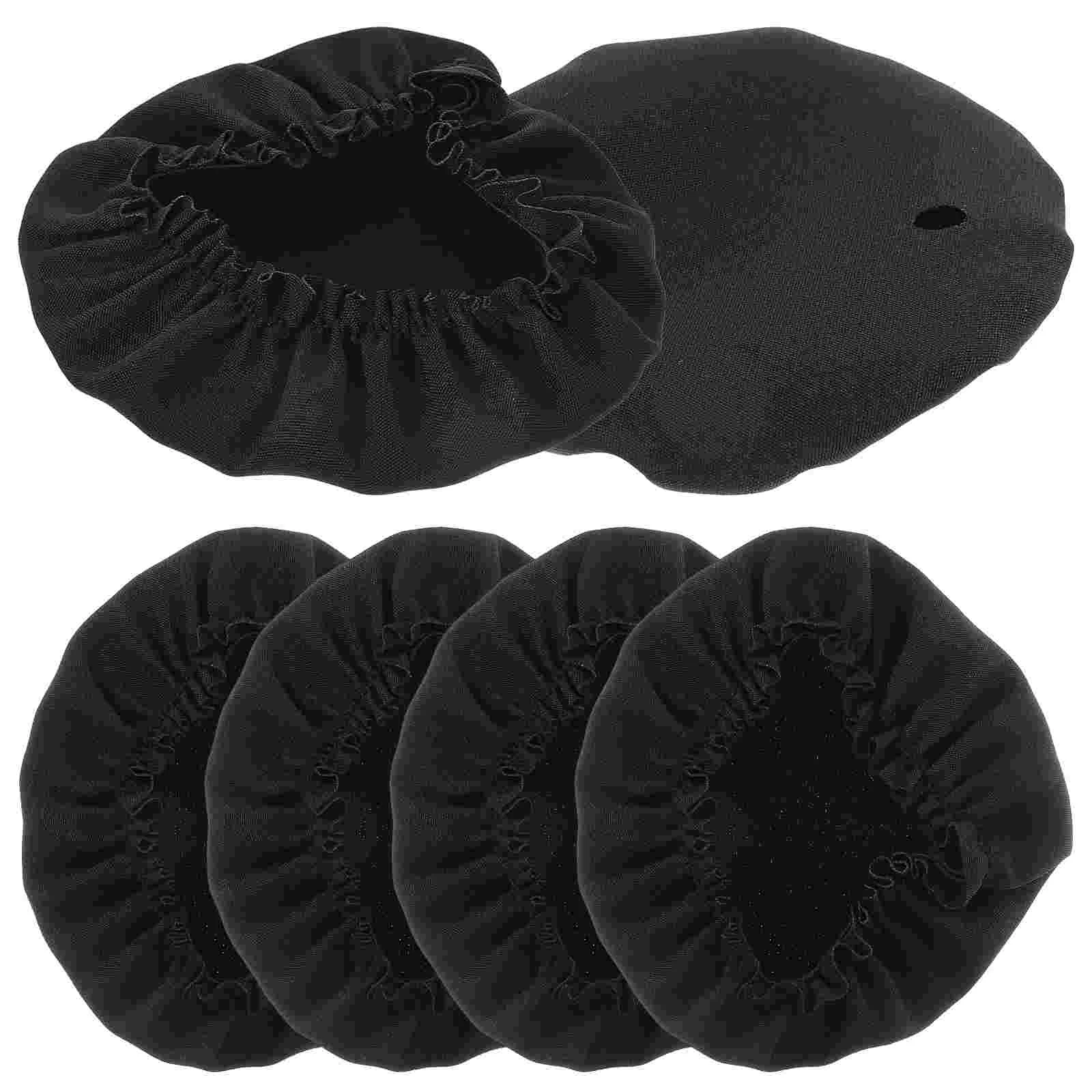 

6 Pcs Party Drink Cover Covers for Protection Drinks Cup Lid Elastic Women Reusable Fabric Miss