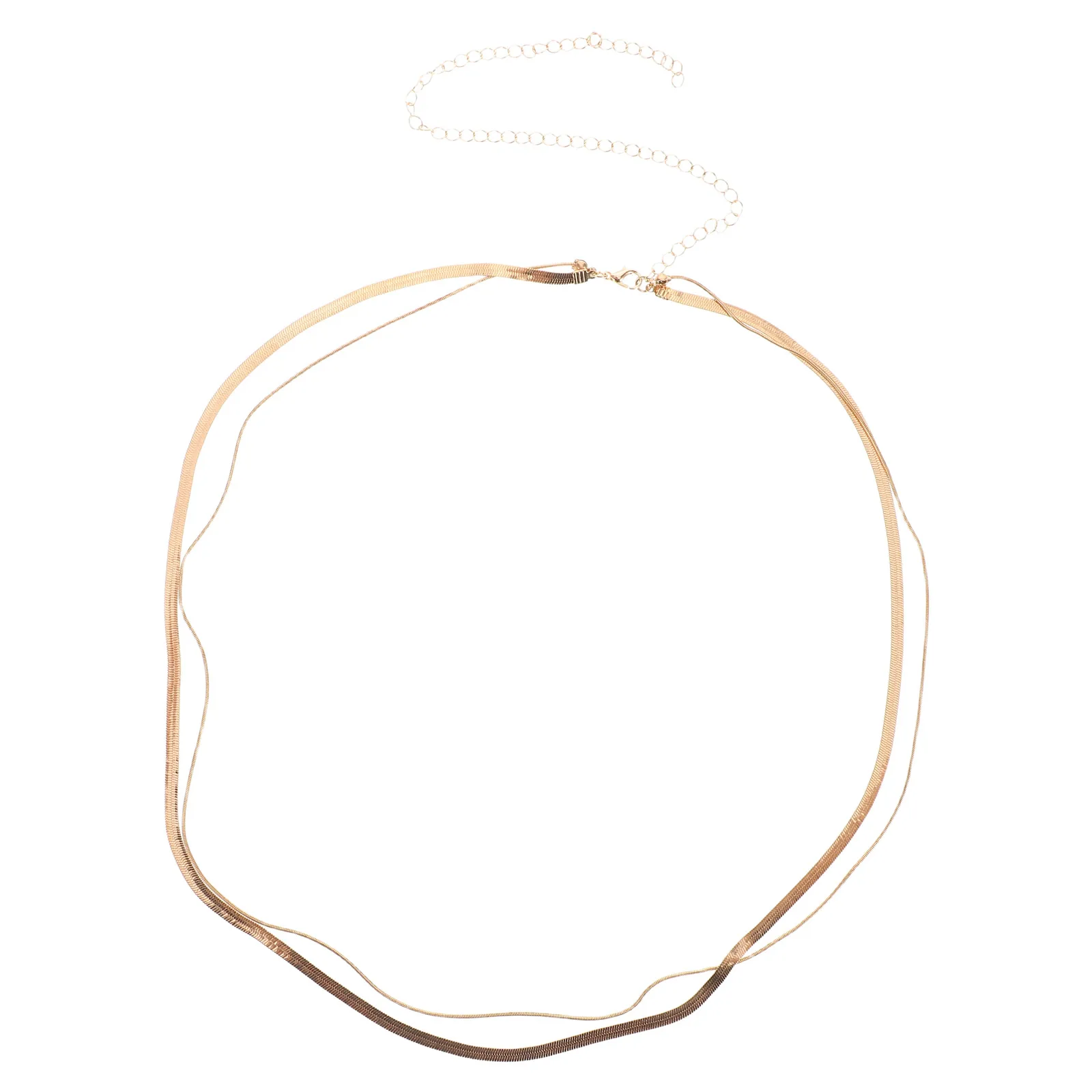 Модная многослойная поясная цепочка для женщин, медная змеиная цепочка на живот, аксессуары в стиле панк, прочная легкая цепочка для тела