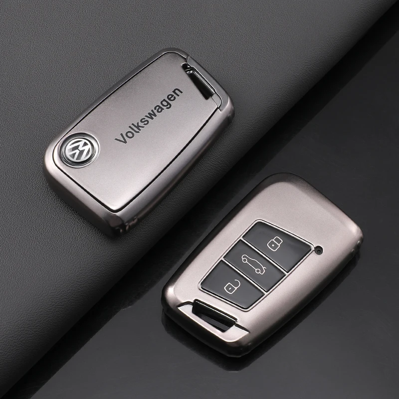 TPU Car Remote Flip Key Case Cover Shell Fob Holder for VW Volkswagen Magotan Magotan GTE Passat B6 B7 B8 CC Arteon Accessories