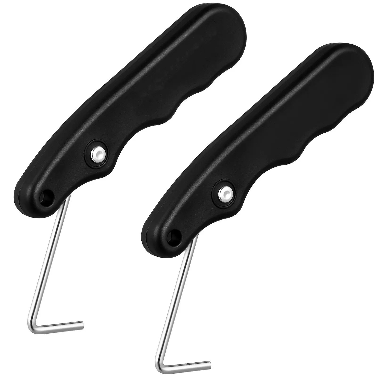

2Pcs Ice Skate Lace Tightener Folding Skate Lace Puller Tool Portable Shoelace Tightener Accessories for Skating Shoes