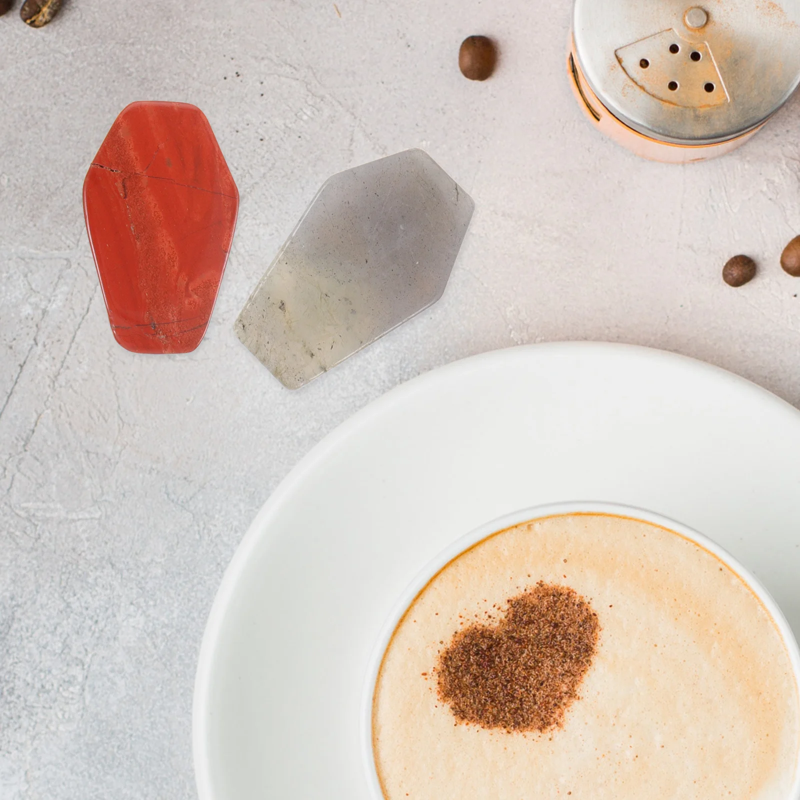 

10 Pcs Holiday Gift Marbling Kit Living Room Decoration Crystal Crafts Worry Stone Crystals Natural