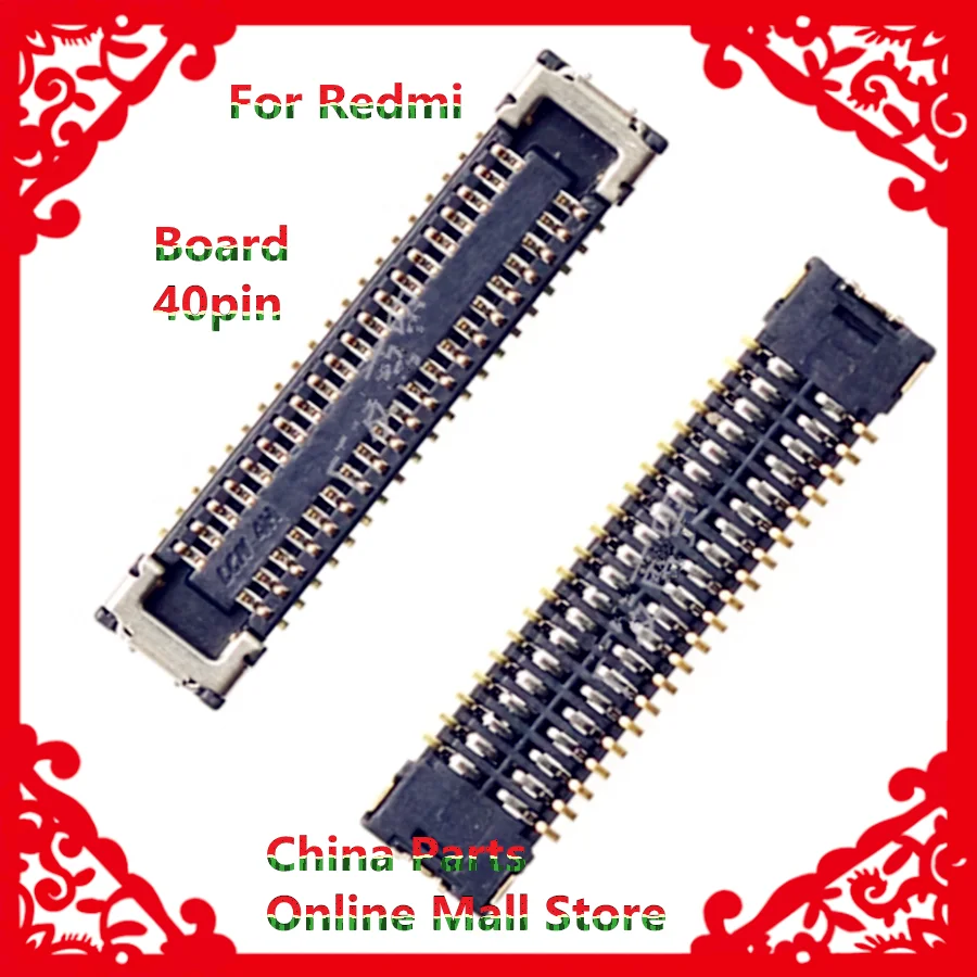 10pcs-100Pcs/Lot For Redmi Xiaomi 8 8A motherboard tail socket cable connector onBoardFlex 40-pin