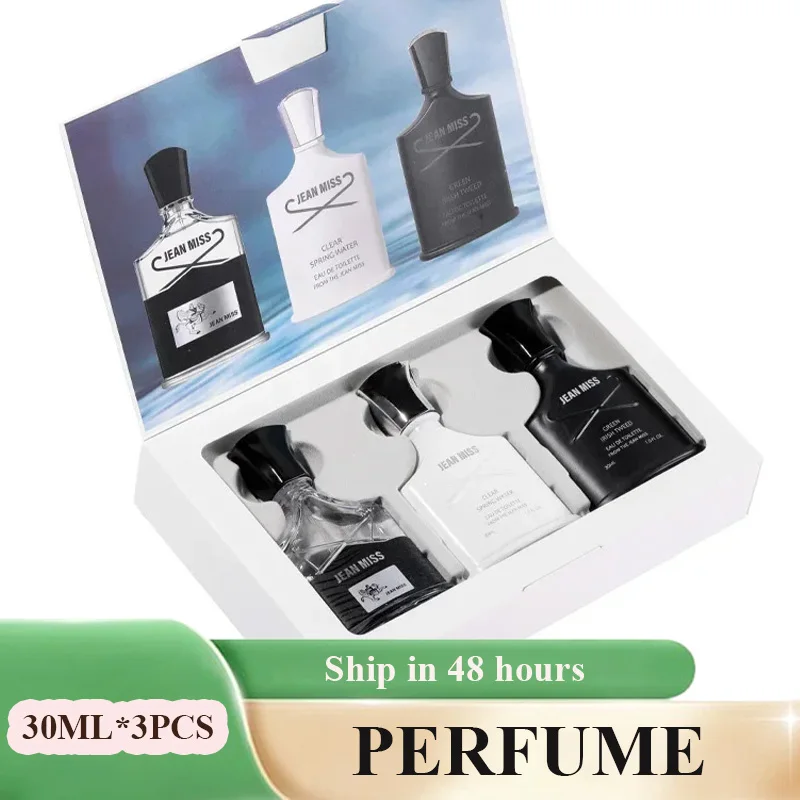 

30ml*3pcs Fresh Natural Perfume Gift Boxs Set Lasting Cologne Scent Perfumy Męskie Charming Man Perfumes Hombres Eau De Parfum
