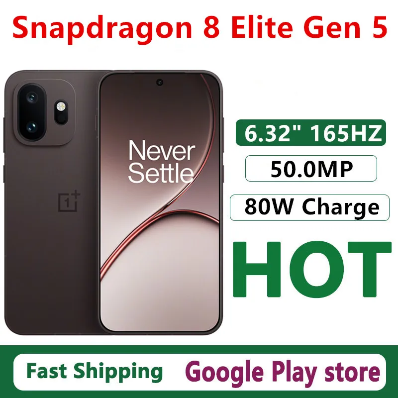 Оригинальный смартфон OnePlus 15T, Snapdragon 8 Elite Gen 5, OTA, 6.32-дюймовый AMOLED-экран 165 Гц, камера 50.0 МП, зарядка 80 Вт, аккумулятор 7500 мАч, IP69 Оригинальный смартфон OnePlus 15T, Snapdragon 8 Elite Gen 5, OTA, 6.32-дюймовый AMOLED-экран 165 Гц, камера 50.0 МП, зарядка 80 Вт, аккумулятор 7500 мАч, IP69