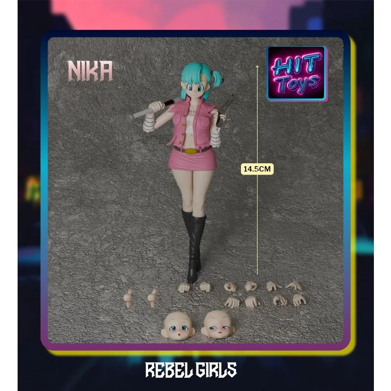 【en Stock】 HIT TOYS Original Rebel Girl 1 Wave Revenge Angel LUNA NIKA 1/12 jeu poupée Mobile modèle jouet cadeau Collection