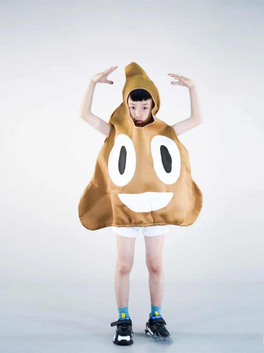 loween Parent-Child Matching Funny it Exprion Costume Adult Children's One-Piece Suit Role-Plang Funny Costume