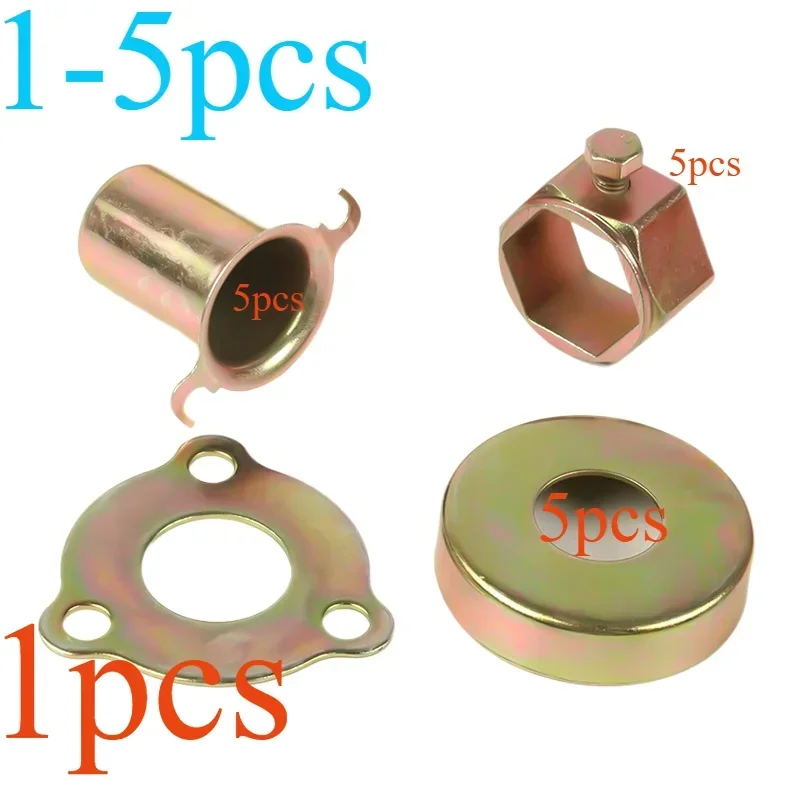 Micro Tiller Diesel Engine Walking Box Hexagonal Shaft Fixed Sleeve Clutch Handle Dust Cover Electric Bike Handlebar Fixation