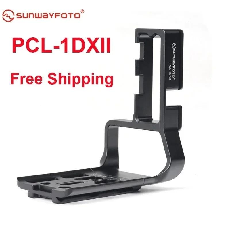 SUNWAYFOTO Statiefkop Quick Release Plaat voor Canon 1DX 1DXII L-beugel Specifieke Aluminium Quick Release Plaat