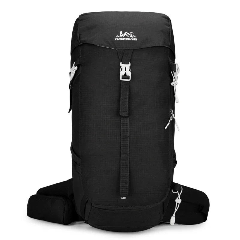 

New outdoor mountaineering bag 40 liters shoulder system leisure travel backpack large capacity hiking camping backpack