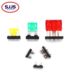 【20-5PCS】Car Fuse Holder PCB Board Standard Mini Micro Small Blade Auto Automotive Boat 32V For Board Safety Clip Insertion Typ