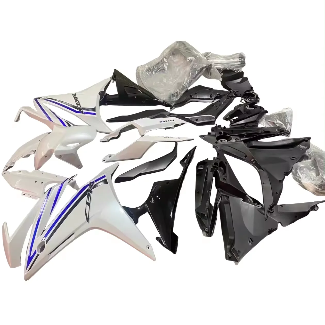 High Quality Complete Flow Motorcycle Parts For CBR500r 16-18 years  ABS Plastic Fairing Kit