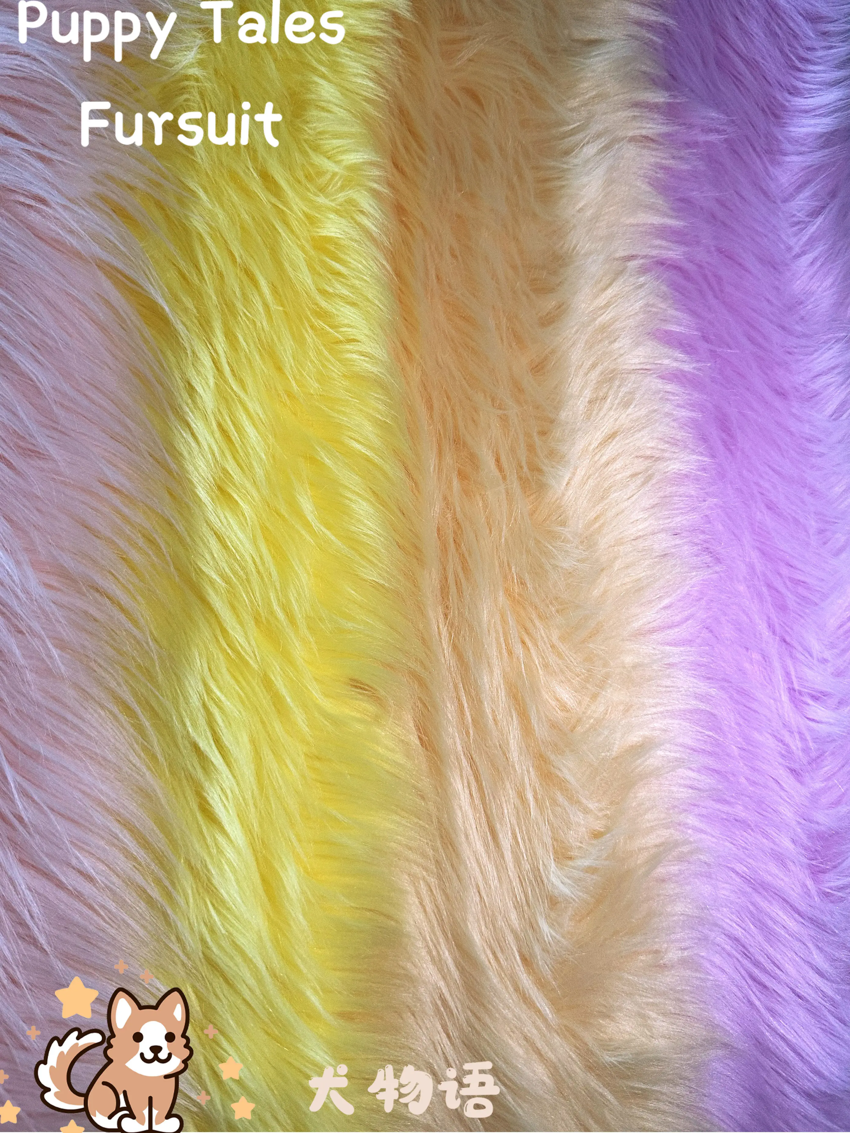 Tissu en peluche personnalisé avec plusieurs couleurs, adapté à la confection de vêtements pour animaux, de poupées, de projets de bricolage faits à la main, etc. Taille : 23cmx160cm